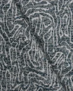 Whirl - Black and White Roman Shades - Image 2