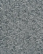 Whirl - Black and White Roman Shades - Image 3