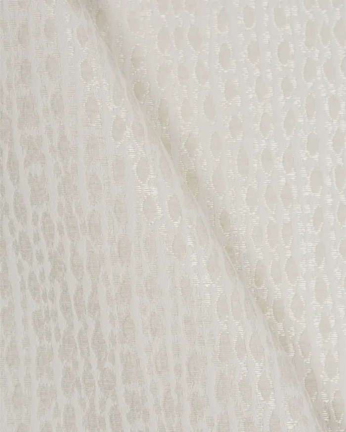 Whispering Leaves - Cream Fabric Swatch - Image 2