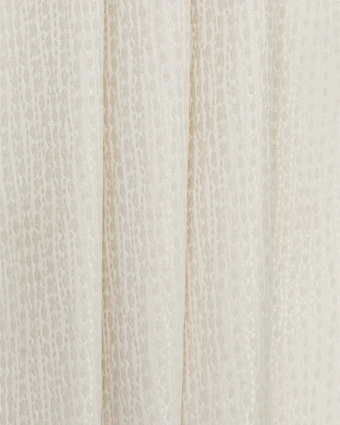 Whispering Leaves - Cream Fabric Swatch - Image 3