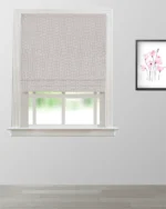 Whispering Leaves - Lilac Roman Shades