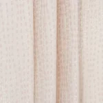 Whispering Leaves - Powder Pink Ripple Fold Drapes