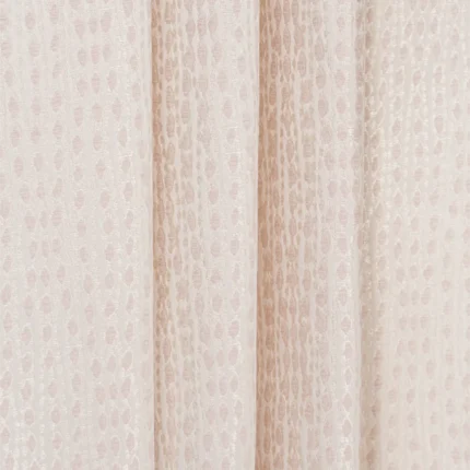 Swatches | Whispering Leaves - Powder Pink Vertical Fold | Curtain Avenue