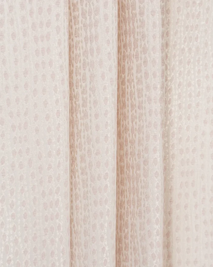 Whispering Leaves - Powder Pink Fabric Swatch - Image 2