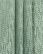 Whispering Leaves - Sea Foam Roman Shades - Image 4