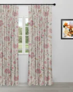 Blooming Spring - My Pink Custom Curtains