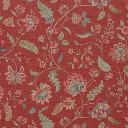 Roman Shades | Blooming Spring Red Apple - Red Apple - Regular | Curtain Avenue