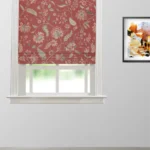 Blooming Spring - Red Apple Roman Shades