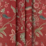 Roman Shades | Blooming Spring Red Apple - Red Apple -Vertical Fold | Curtain Avenue