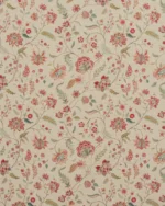 Blooming Spring - Tangerine Red Custom Curtains - Image 3