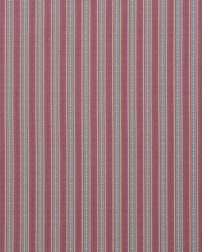 Boardwalk Stripe - Burgundy  Roman Shades - Image 3