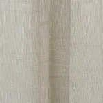 Buffalo Striped Semi Sheer Roman Shades - Sand