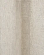 Buffalo Striped Sheer Fabric Swatch- Beige