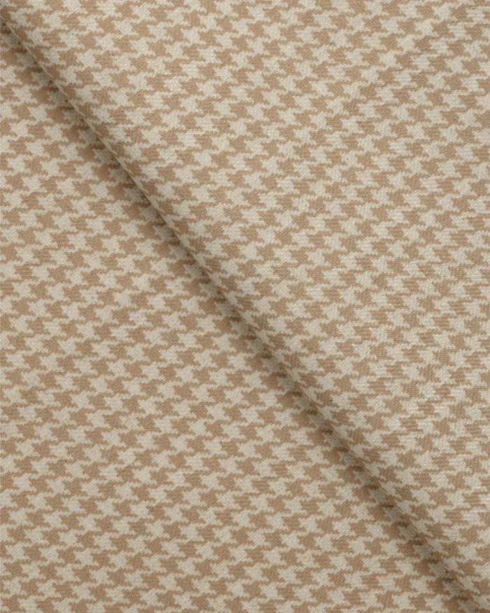 Classic Houndstooth - Camel Roman Shades - Image 2