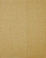 Classic Houndstooth - Mustard Ripple Fold Drapes - Image 3