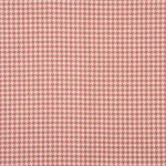 Classic Houndstooth - Rose Fabric Swatch