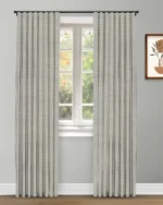 Classic Houndstooth - Teal/ Green Custom Curtains