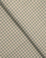 Classic Houndstooth - Teal/ Green Fabric Swatch - Image 2