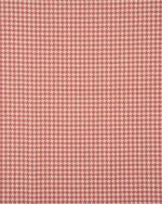 Classic Houndstooth - Tuscan Red Roman Shades - Image 3