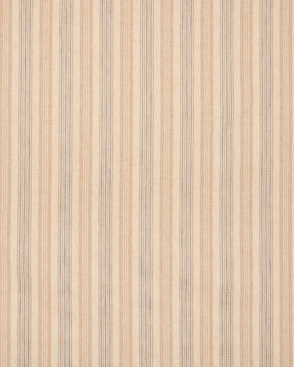 Coastal Stripes - Sky Regular Shot Coastal Stripes - Sky Fabric Swatch - Image 1