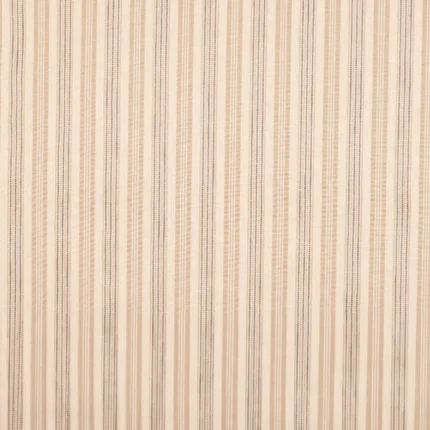 Swatches | Coastal Stripes - Taupe Regular Shot | Curtain Avenue