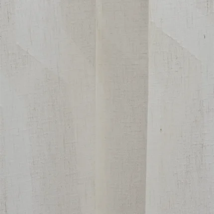 Curtains | Cosmo Striped Semi Sheer - Dove - Folded | Curtain Avenue