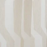 Cosmo Striped Sheer Roman Shades - Natural