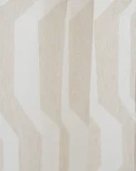 Cosmo Striped Semi Sheer Fabric Swatch - Natural