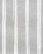 Country Stripes - Broad Gray Ripple Fold Drapes - Image 3