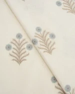 Embroidered Hailee - Blue Sky Roman Shades - Image 2