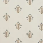 Embroidered Hailee - Blue Sky Fabric Swatch