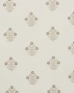 Embroidered  Hailee - Cyrus Beige Custom Curtains - Image 3