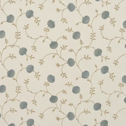 Swatches | Embroidered Pecan -Dew - Regular | Curtain Avenue