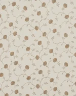 Embroidered Pecan - Walnut Roman Shades - Image 3