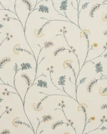 Embroidered Silvy - Dew Roman Shades - Image 2