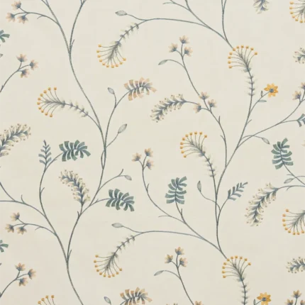 Swatches | Embroidered Regular - Cross - Dew | Curtain Avenue