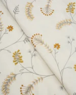 Embroidered Silvy - Copper Roman Shades - Image 2