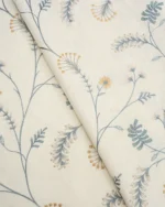 Embroidered Silvy - Dew Roman Shades - Image 3