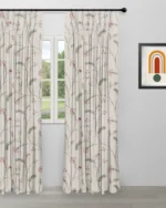 Embroidered Silvy - Bloom Custom Curtains