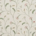 Embroidered Silvy - Bloom Fabric Swatch