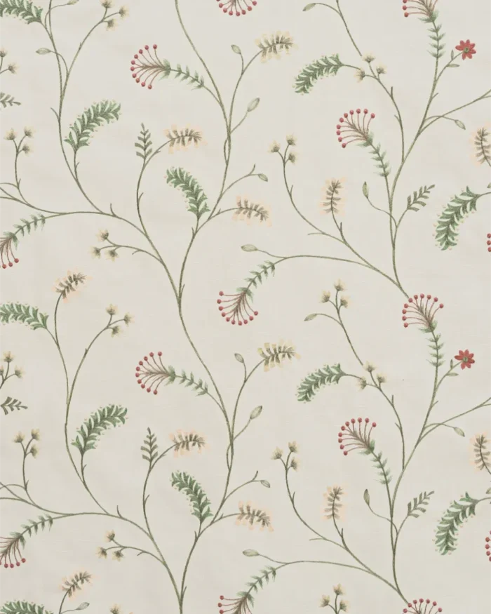 Embroidered Silvy - Bloom Roman Shades - Image 3