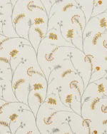 Embroidered Silvy - Copper Roman Shades - Image 3