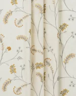 Embroidered Silvy - Copper Roman Shades - Image 4