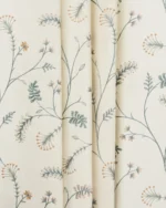 Embroidered Silvy - Dew Roman Shades - Image 4