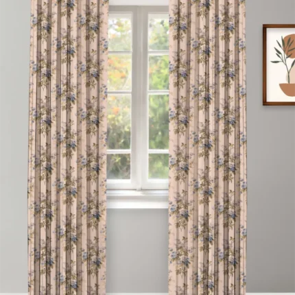 Curtains | English Cottage- Blue Curtain | Curtain Avenue