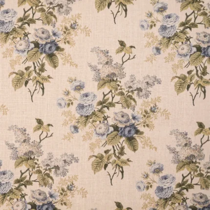 Roman Shades | English Cottage- Blue Regular | Curtain Avenue