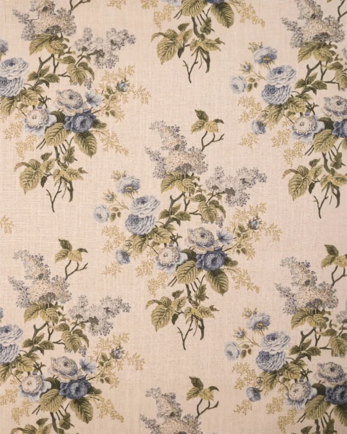 English Cottage - Blue Roman Shades - Image 3