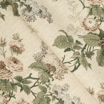 Roman Shades | English Cottage - Brown - Folded | Curtain Avenue