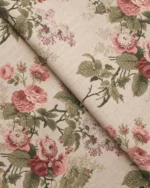 English Cottage - Burgundy Custom Curtains - Image 2