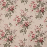 English Cottage - Burgundy Fabric Swatch